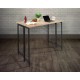 Industrial Style High Work Table With Flip Extension